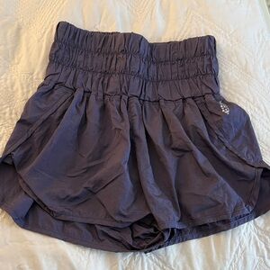 Free People Movement Running Shorts - size small blue